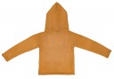 Boys Mustard Knitted Sweater With Hood