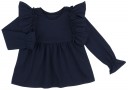 Baby Yiro Conjunto Niña Camiseta Aletas Marino & Falda Estrellas-Planetas Gris