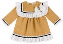 Baby Girls Mustard 3 Piece Dress Set