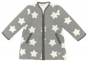 Gray & White Wool Star Jacket 