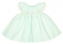 Pastel Green Linen & Tulle 3 piece dress set (DELIVERY 15 APRIL)