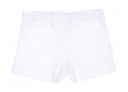 Girls White Floral Broderie Anglaise Shorts 