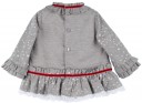 Baby Girls Grey Star Print 3 Piece Dress Set