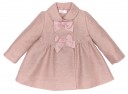 Baby Pale Pink Coat with Bows