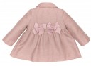Baby Pale Pink Coat with Bows