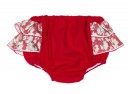 Baby Girls Red 2 Piece Shorts Set 