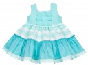 Baby Girls Aqua Green 3 Piece Dress Set