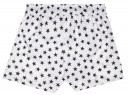 Boys White & Black Swim Shorts