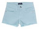 Girls Light Blue Denim Shorts