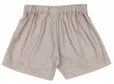 Gray Wide Shorts with Pockets