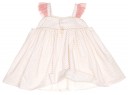 Ivory & Blush Pink Star Print Dress