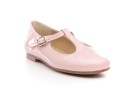 Girls Blush Pink Patent Mary Janes 