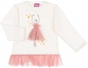 Nini Moda Infantil Baby Girls Dancer Print Sweatshirt & Ruffle Shorts Set