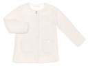 Girls Ivory Bouclé Cardigan 