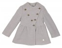 Girls Gray Mouflon Coat